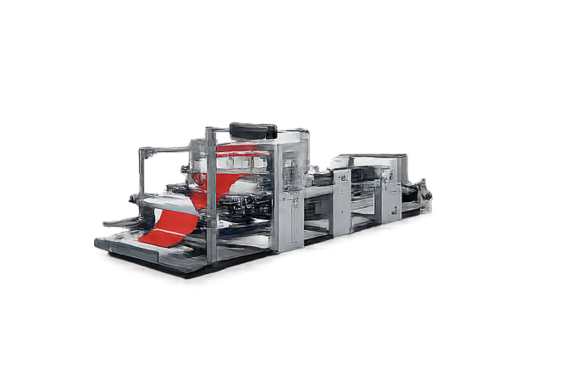 Plastic courier bag manufacturing machine
